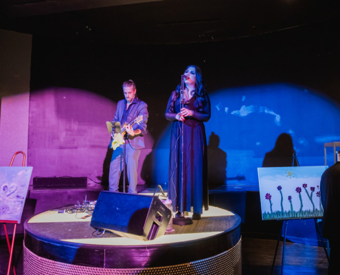 Live music at a Gala For Good 2025 Benefiting St. Jude's Ranch for Children at Planet Hollywood Resort & Casino in Las Vegas