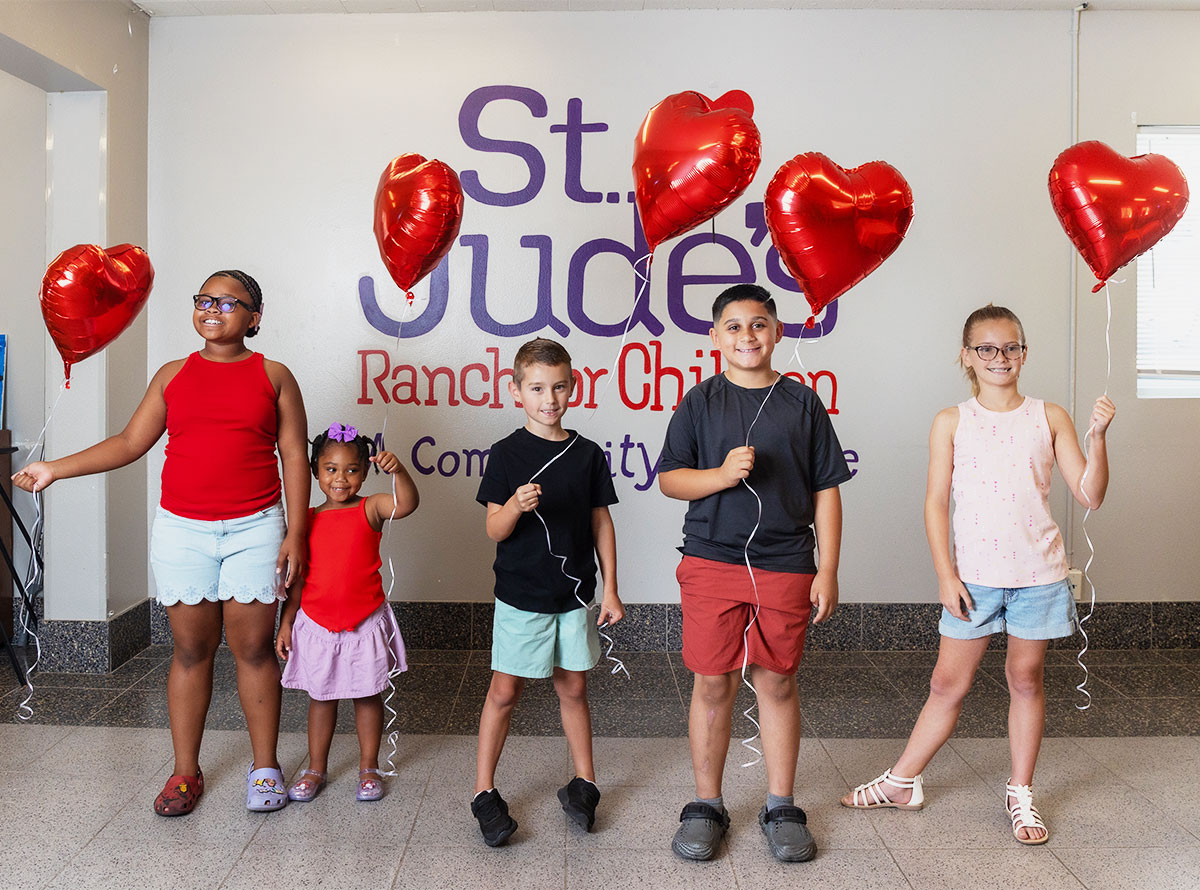 Children at St. Judes
